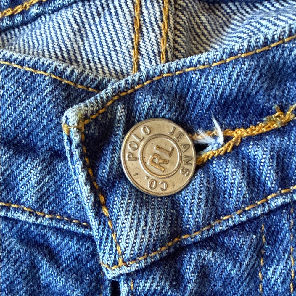 Polo Ralph Lauren Classic Blue Boyfriend Jeans - Picture 3 of 7
